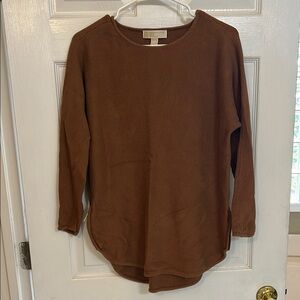 MICHAEL Michael Kors Brown Crew Neck Sweater